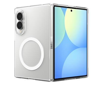 Etui do telefonów Spigen Air Skin MagSafe do Samsung Galaxy Z Fold8 clear white